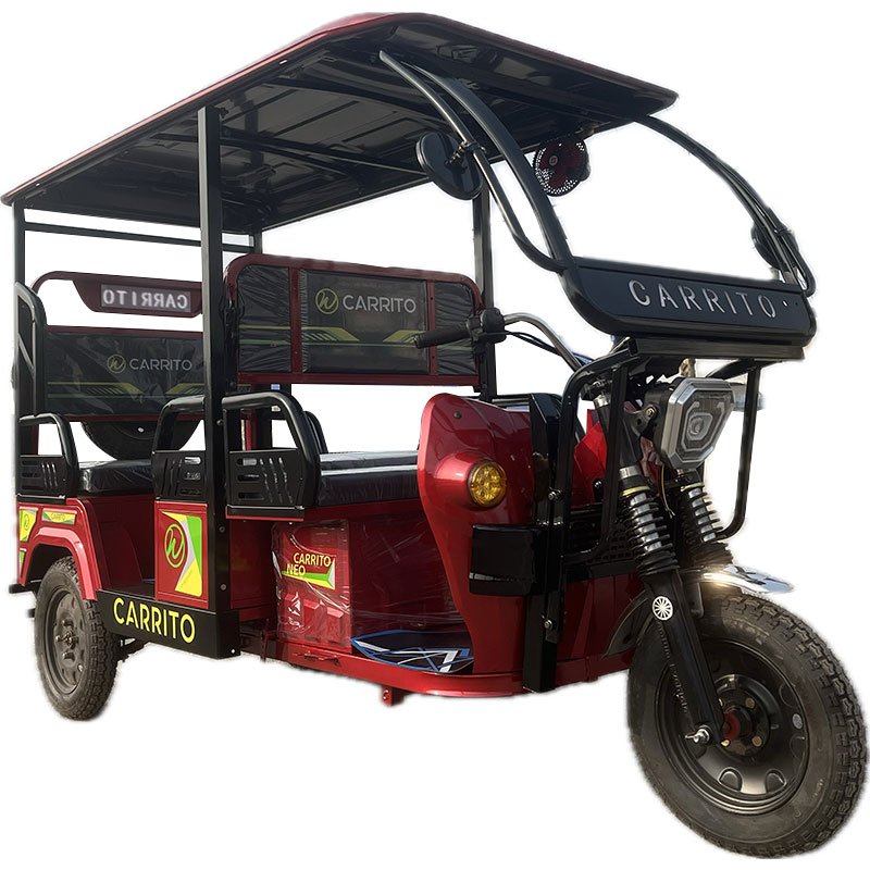 2024 Custom High Quality Electric Bike 3 Wheels for Adults Electric Tricycle Passenger