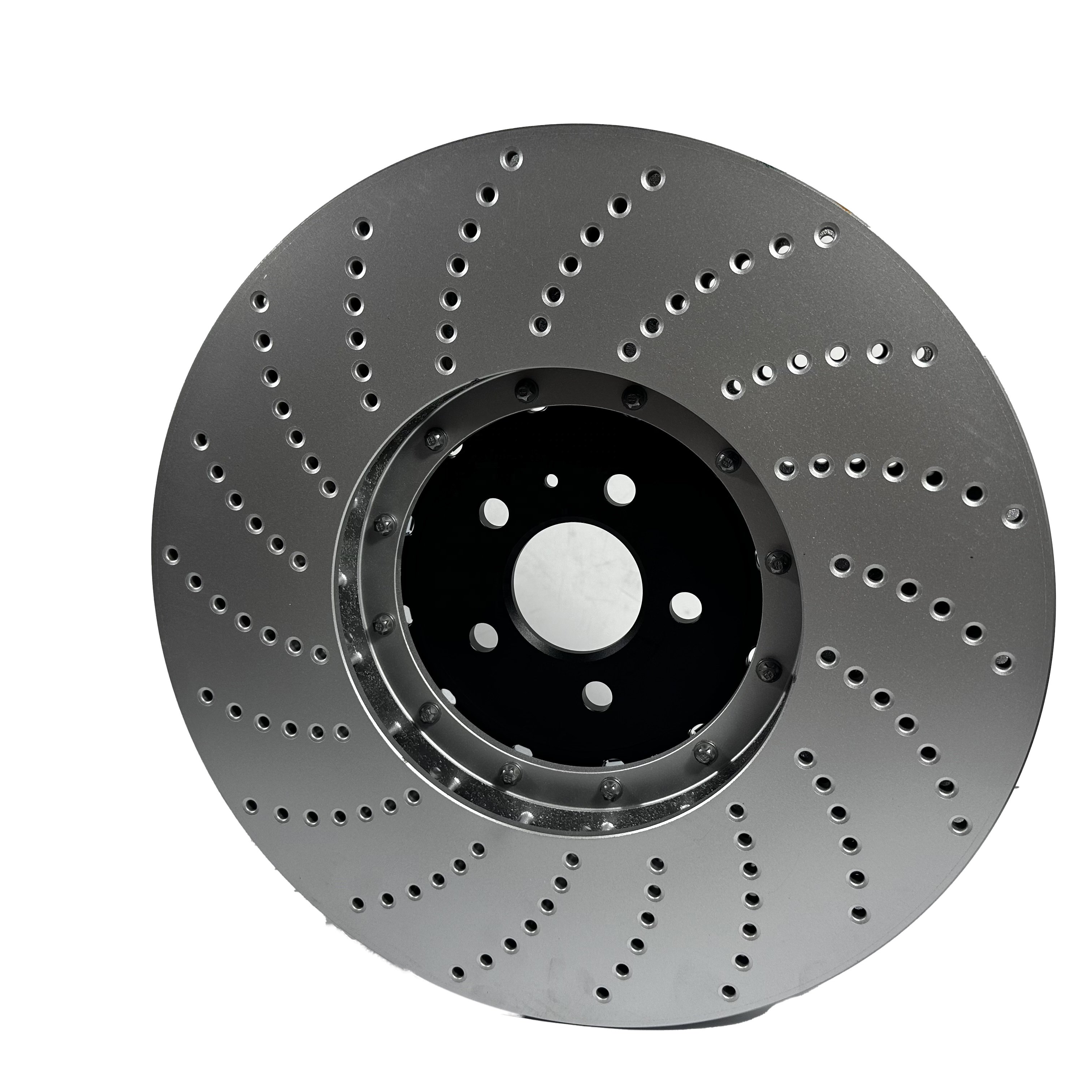 Front 420*40mm OEM 4K0615301Q 2-piece Brake Disc Motorsport for Audi RS6 RS7 Track Day