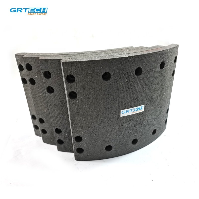 DF16 DF17 Non-asbestos Brake Parts Brake Lining Shoe for Truck