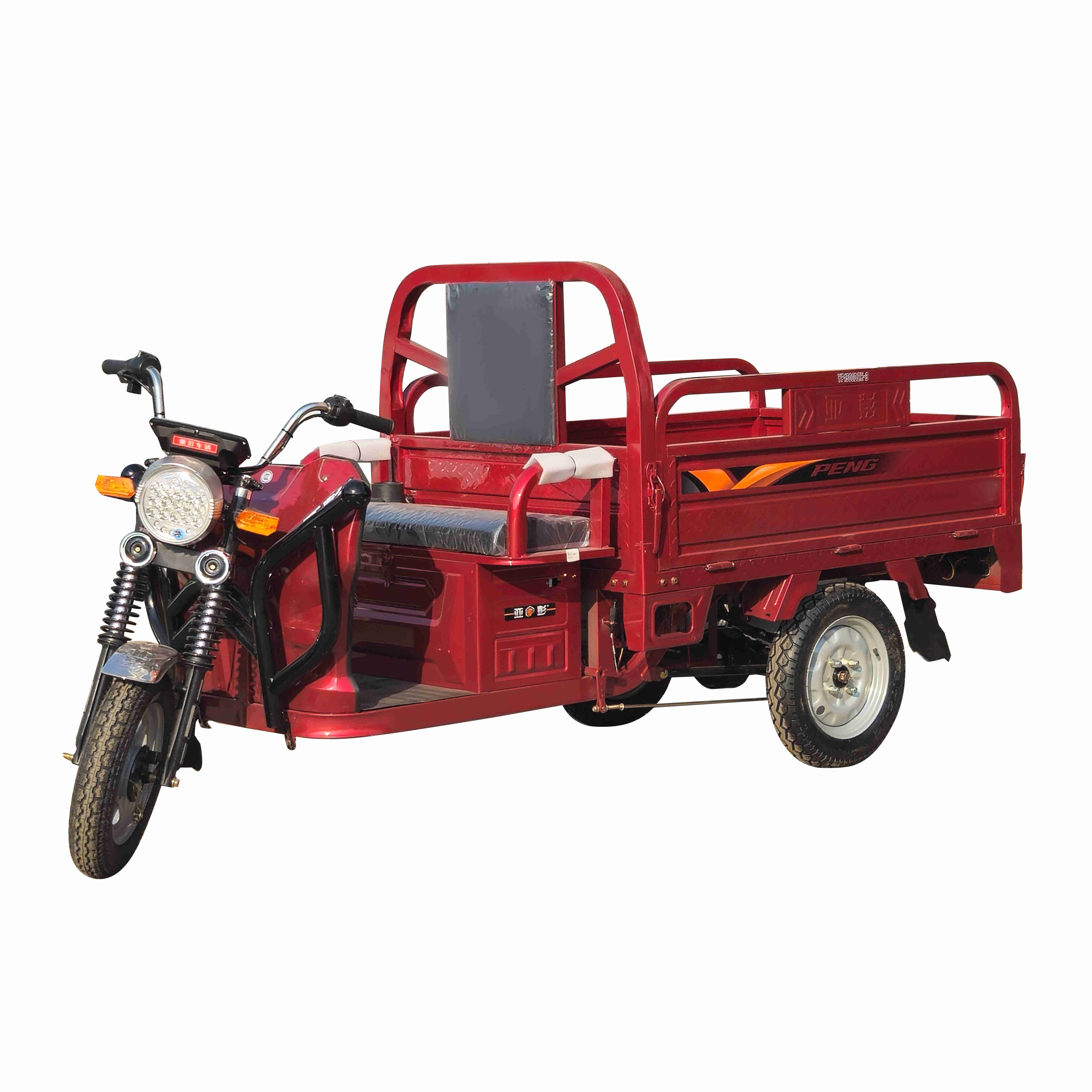 Popular High Quality 60V 48V 45AH 800W Three Wheels Triciclo Electrico Electric Cargo Tricycle