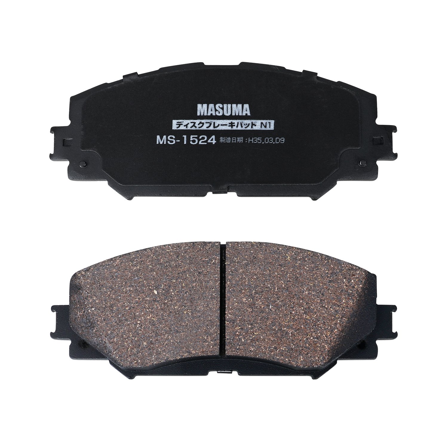 MASUMA MS-1524 Advics Wholesale Brake Pad No Noise Spare Parts for Toyota Wish Prius Allion for Voxy Noah 04465-02220