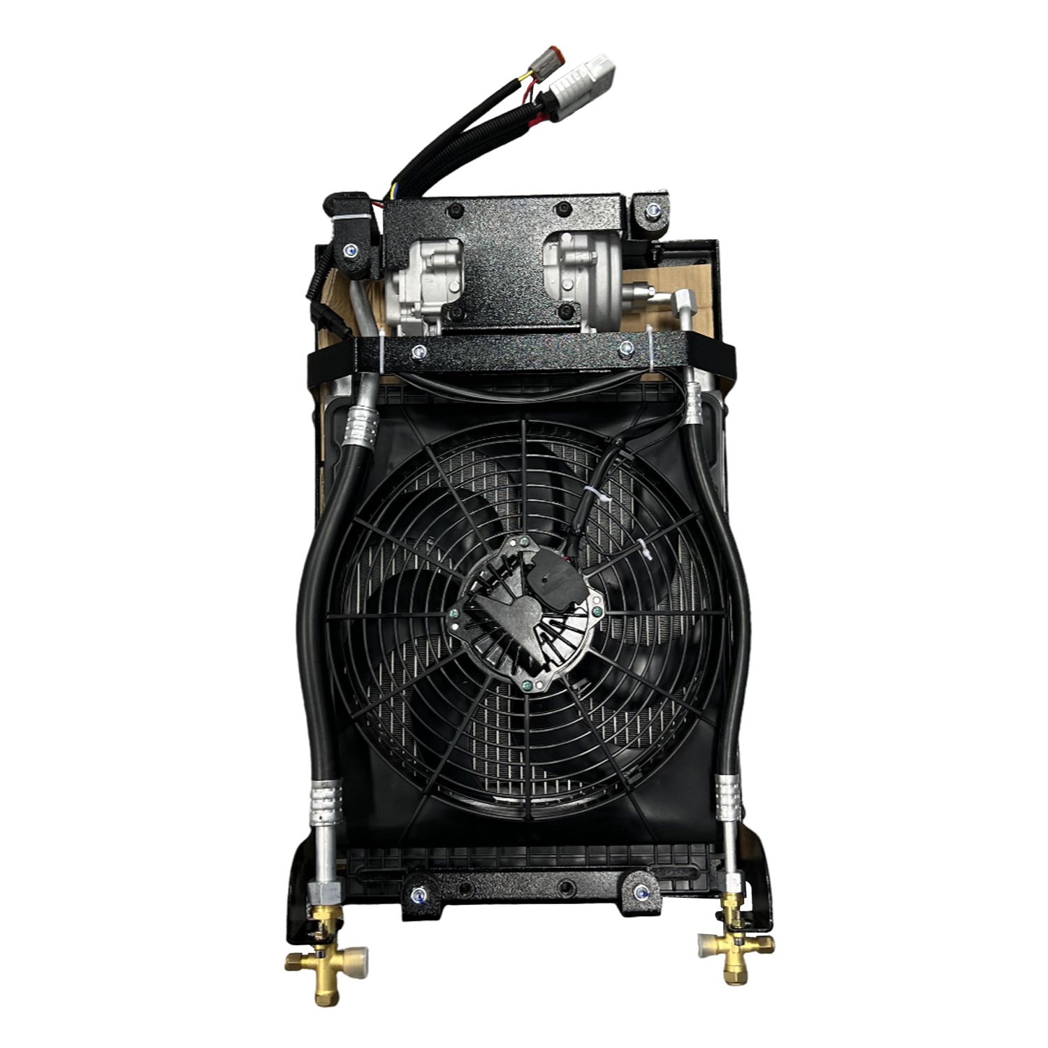 New Product AC System Electric AC Compressor 12V Truck Cooler Parking air Conditioner 24v for Camper Van