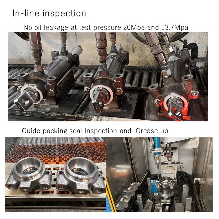 Power Steering Two Way Forklift Brake Master Heavy Spare Press Machine Part Tractor Component Hydraulic Telescopic Ram Cylinder