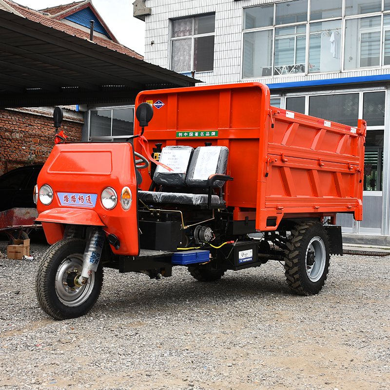 Open Farm Motor Heavy Manufacturers Loading Adult China Motorized Loader Wheel Powered for Human Tricycle Loader Cargo Tricycle