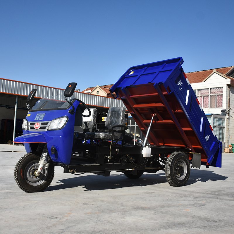 Open Farm Motor Heavy Manufacturers Loading Adult China Motorized Loader Wheel Powered for Human Tricycle Loader Cargo Tricycle