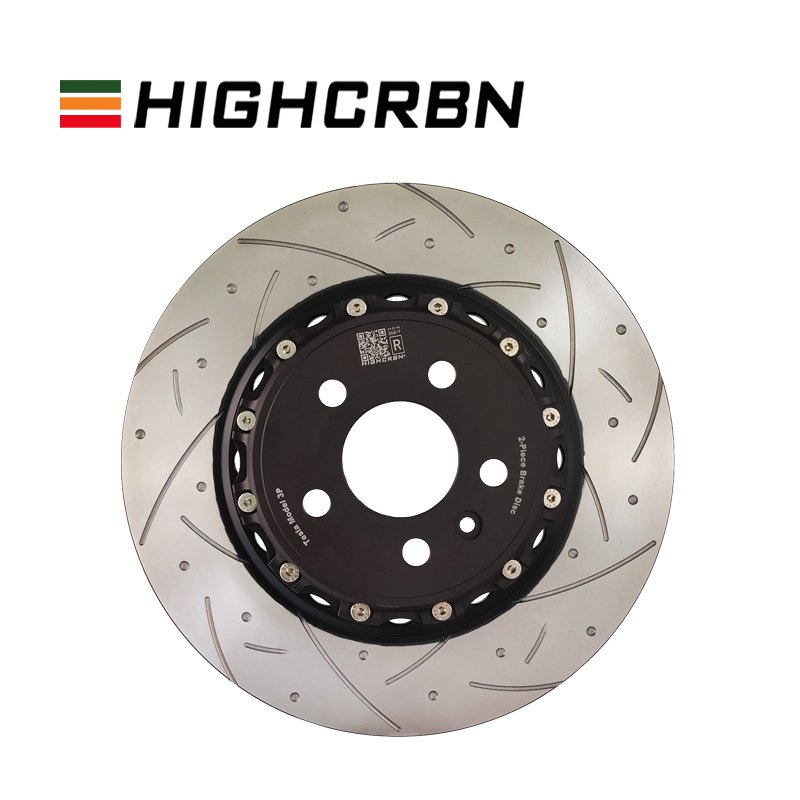 HIGHCRBN 356.8*20mm 2-piece Brake Disc Floating Rear for Xiaomi SU7 (Big callipers)