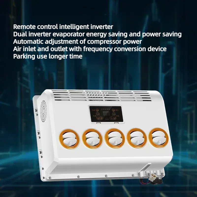 Factory Priced 220V AC Roof Parking Air Conditioner 12V DC Heating for Bus Auto Parking Conditioner