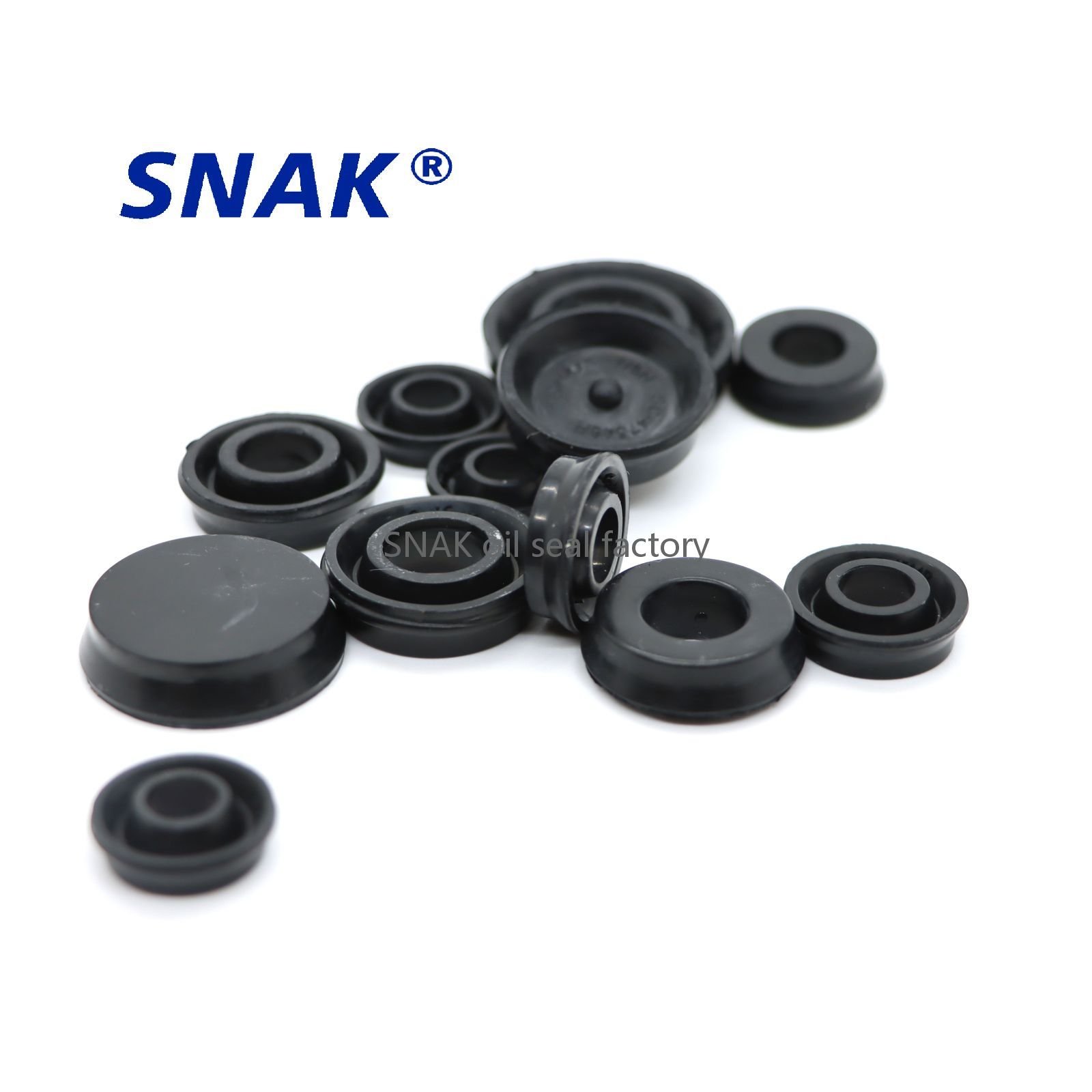 SNAK Factory Hydraulic Wheel Cylinder Rod Rubber EDPM Brake Cup Seal Hiken for Seiken Brake