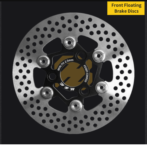 [Customized] Motorcycle 267MM Front Floating Brake Discs Rotors for YAMAHA R15V2, M-SLAZ