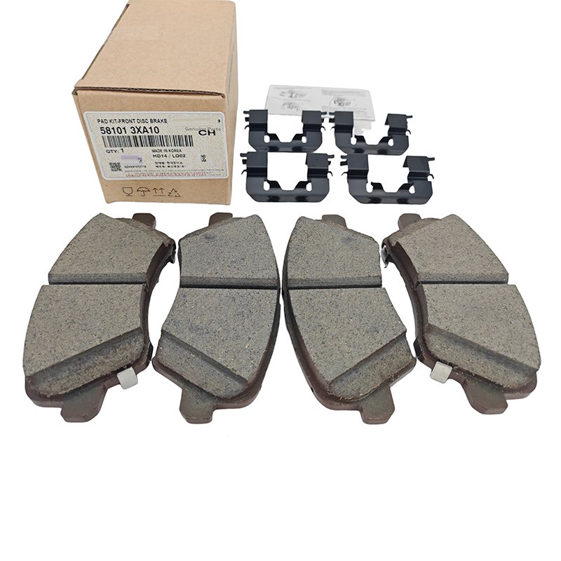 Original Brand New Genuine Auto Parts Front Disc Brake Friction Block Kit 58101 3XA10 58101-3XA10 581013XA10 for Hyundai Kia