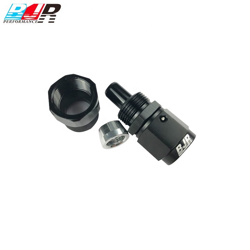 China Manufacturer High Quality Aluminium PTFE Straight Brake an Fittings for Fuel Hose