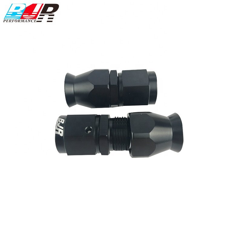 China Manufacturer High Quality Aluminium PTFE Straight Brake an Fittings for Fuel Hose