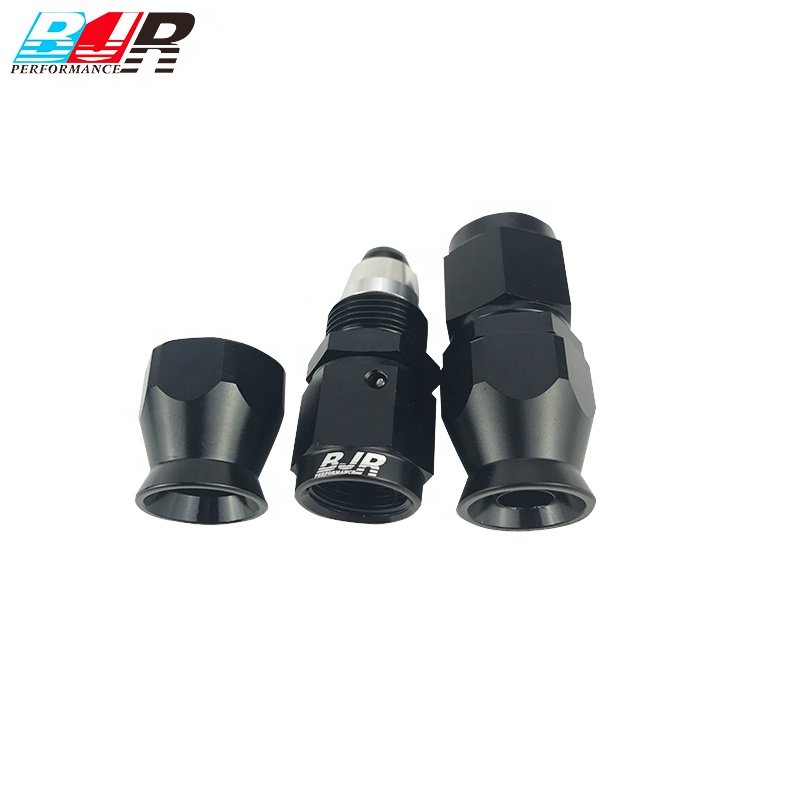 China Manufacturer High Quality Aluminium PTFE Straight Brake an Fittings for Fuel Hose