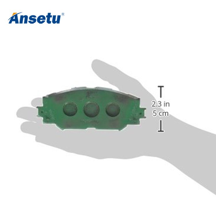 Ansetu Factory Price 04465-02220 Universal Car Brake Pads for Toyota Models RAV4 Hilux Land Cruiser Accord Corolla Zre152 Altis