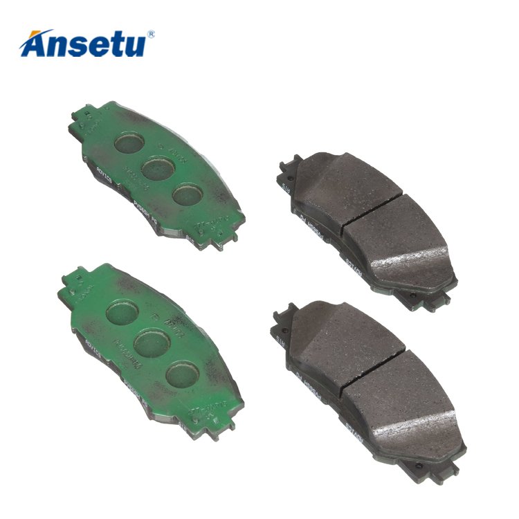 Ansetu Factory Price 04465-02220 Universal Car Brake Pads for Toyota Models RAV4 Hilux Land Cruiser Accord Corolla Zre152 Altis