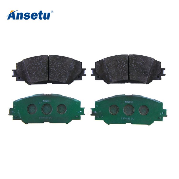 Ansetu Factory Price 04465-02220 Universal Car Brake Pads for Toyota Models RAV4 Hilux Land Cruiser Accord Corolla Zre152 Altis