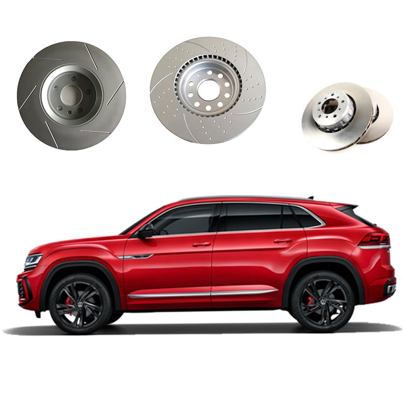Auto Part OE NO. 4243102250 / 42431-12310 Better Heat Dissipation and High Carbon Brake Disc / Rotor for Toyota