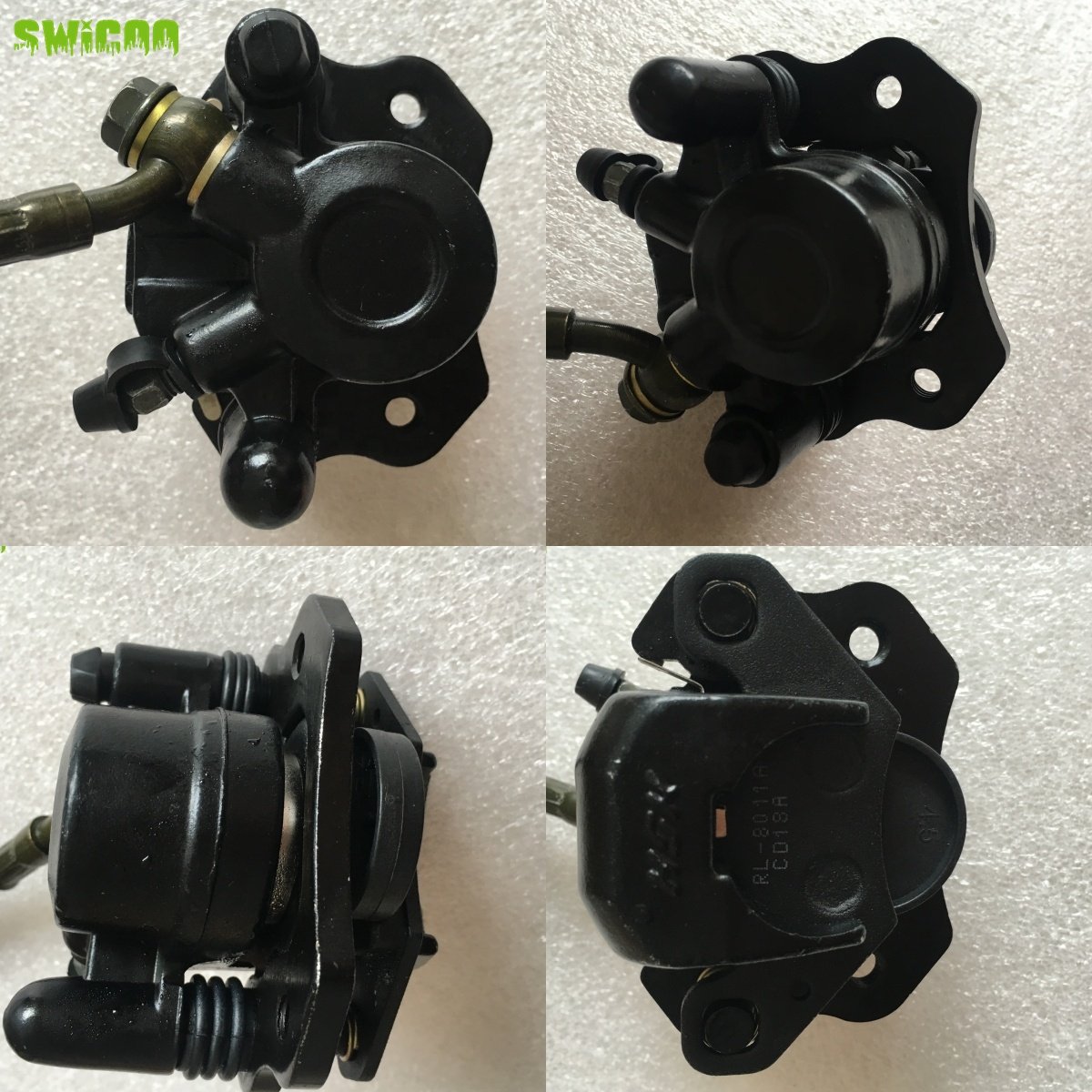 Accept Customized ATV Rear Disc Brake Master Cylinder Caliper Disc Brake Assembly for Go Kart Quad Brake Parts