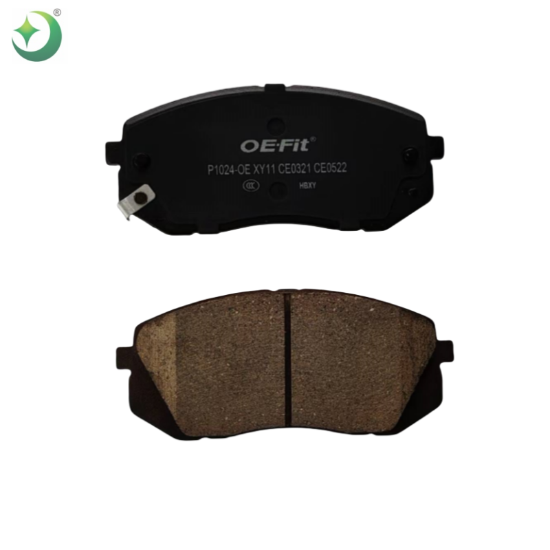 D1295 58101-1DA00 Accessories Auto Ceramic Pad Brake High-Performance Ceramic Rear Brake Pads for HYUNDAI KIA