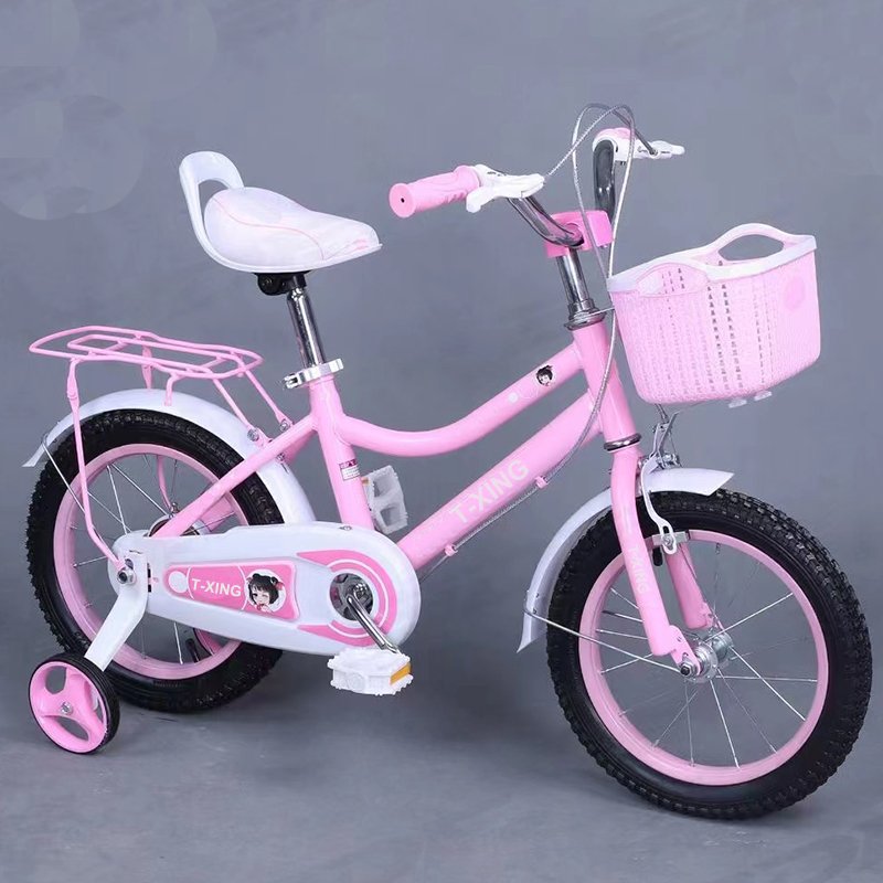Steel Frame Cheap Price pink Rose Girls Bike 16" Bike for Kids 2 Years Old Children Bike Wholesale Distributor