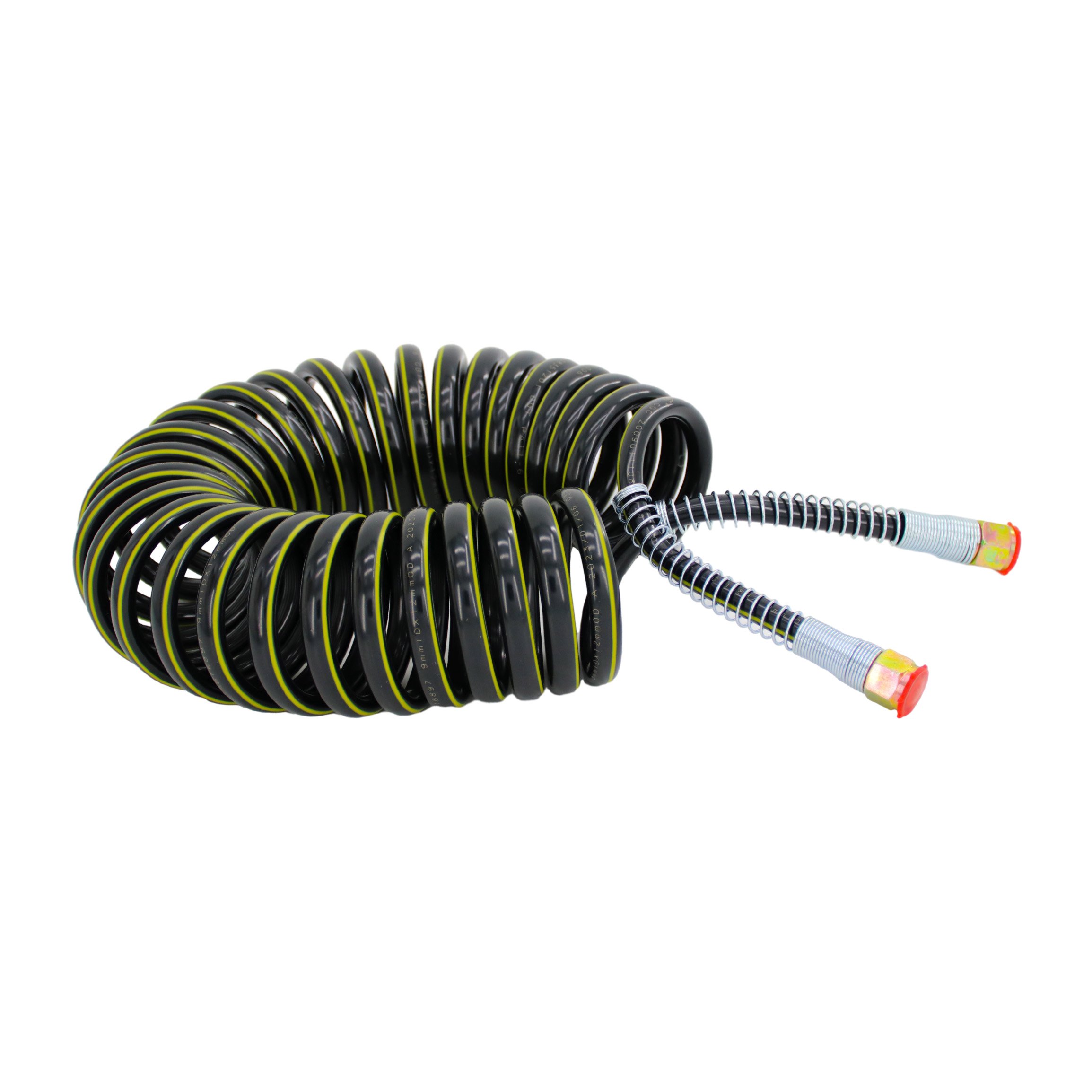 HJYAJZT Heavy Duty Trailer Semi Trucks Accessories Trade PA PU PA Nylon Spiral Coil Air Brake Hose
