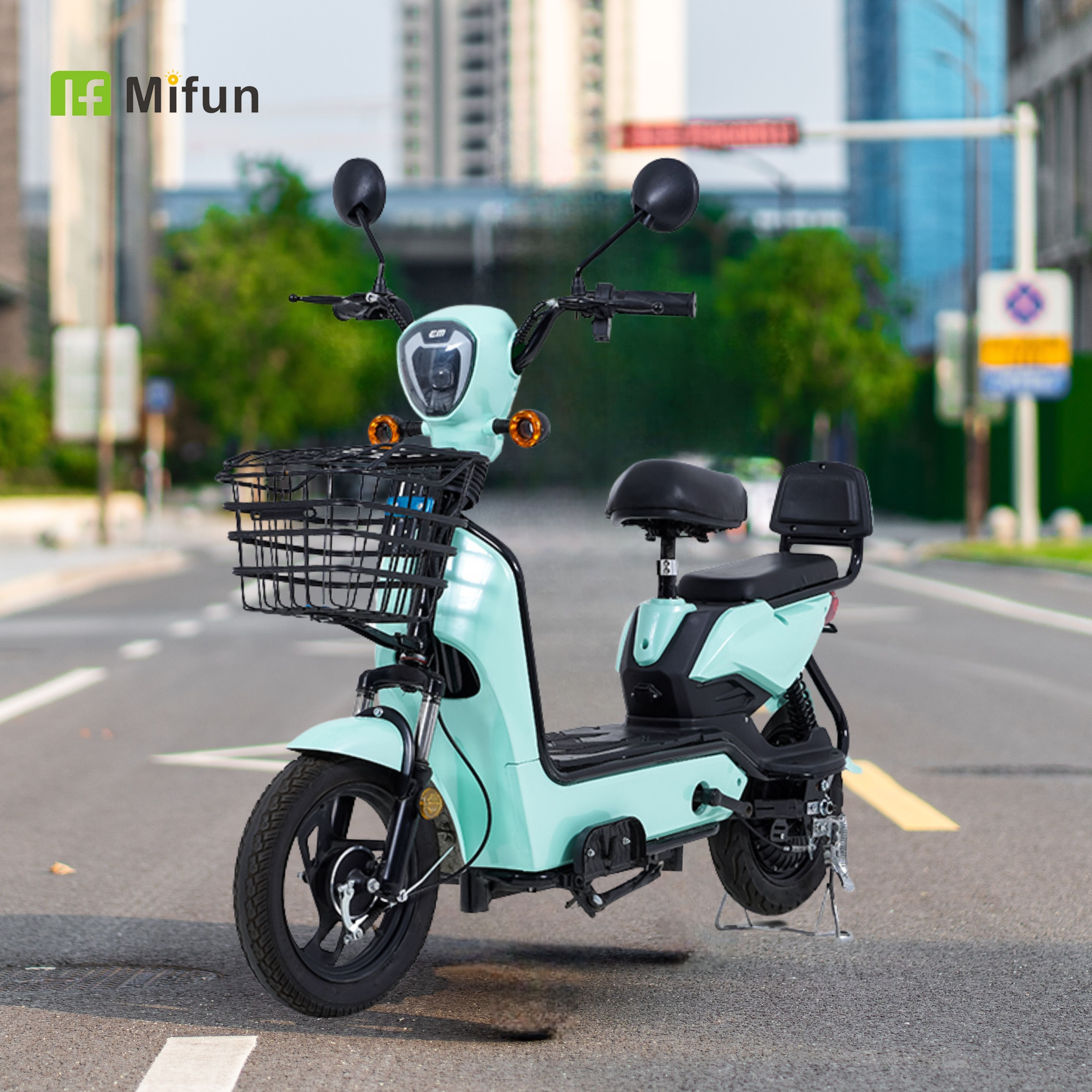 Mifun Adult High Speed 350w Bike 2 Wheel Electric Ckd Electric Motorcycle With Pedals Disc Brake