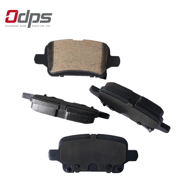 ODPS OE 1684200420 Asbestos-Free Brake Pads with Wear Sensor Semi-metal NAO Metal Ceramic New Condition for Mercedes-Benz Cars