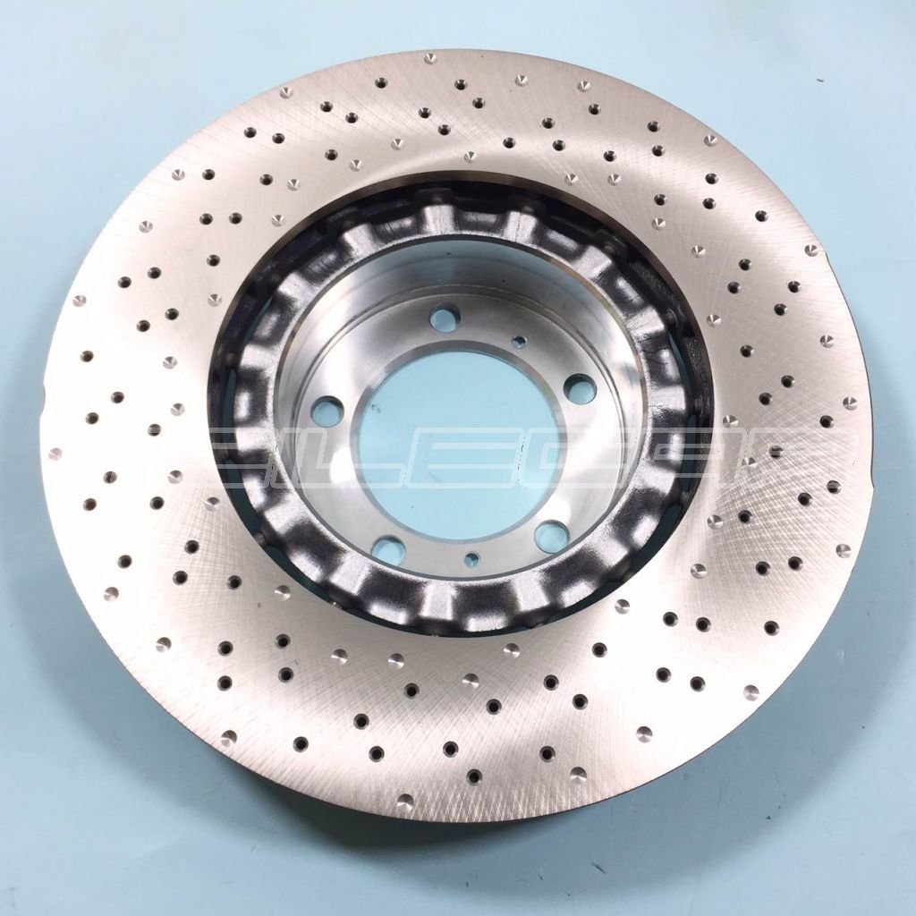 For Porsche 911 991 992 Front Brake Disc Left 9P1615301 / 9P1.615.301