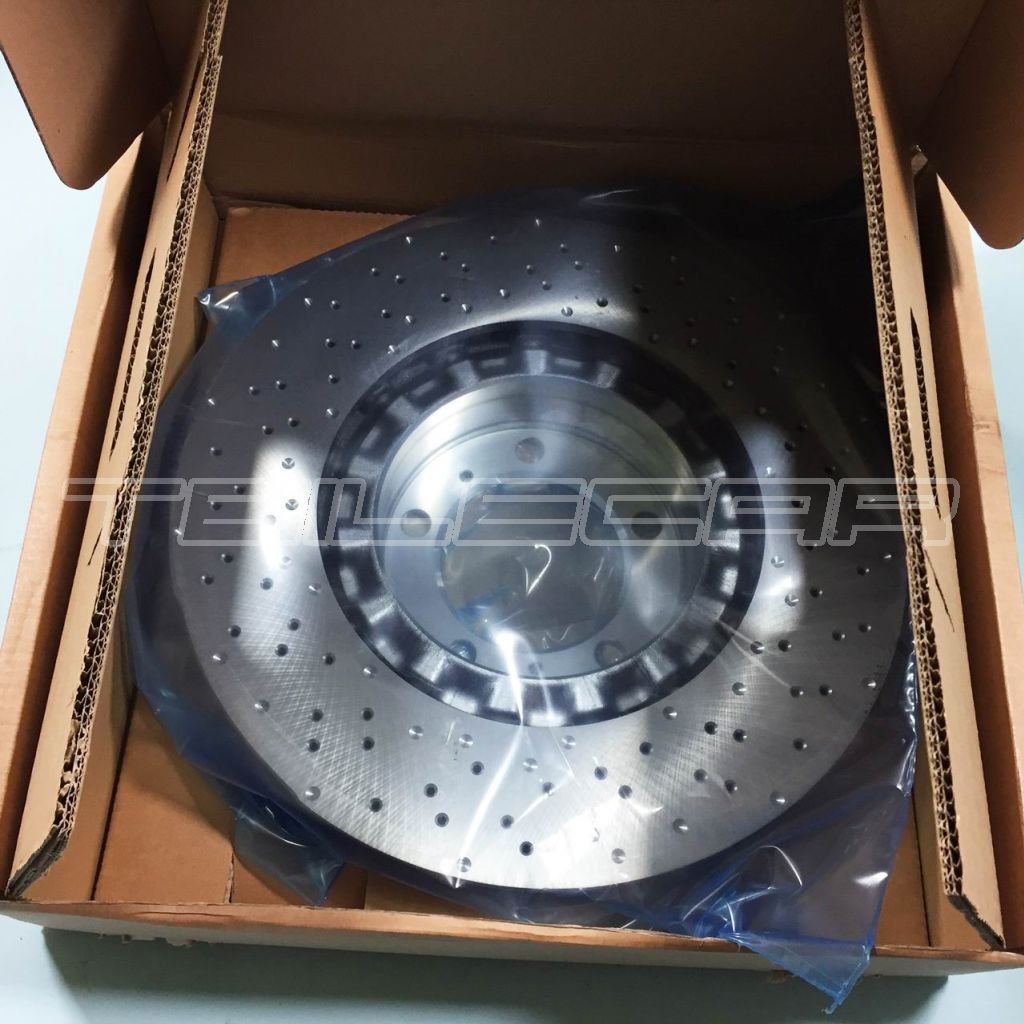 For Porsche 911 991 992 Front Brake Disc Left 9P1615301 / 9P1.615.301