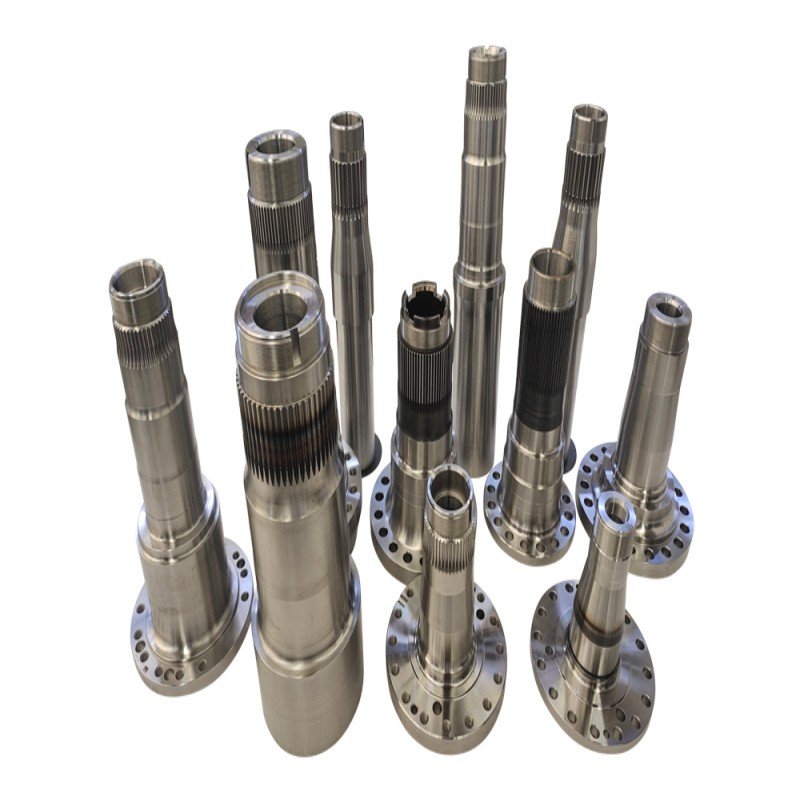 Semi Trailer Axle Spindle,Axles Shafts Semi-Axes,Trailer Axle Parts - Forged for the Versatility of Multi-Purpose Use