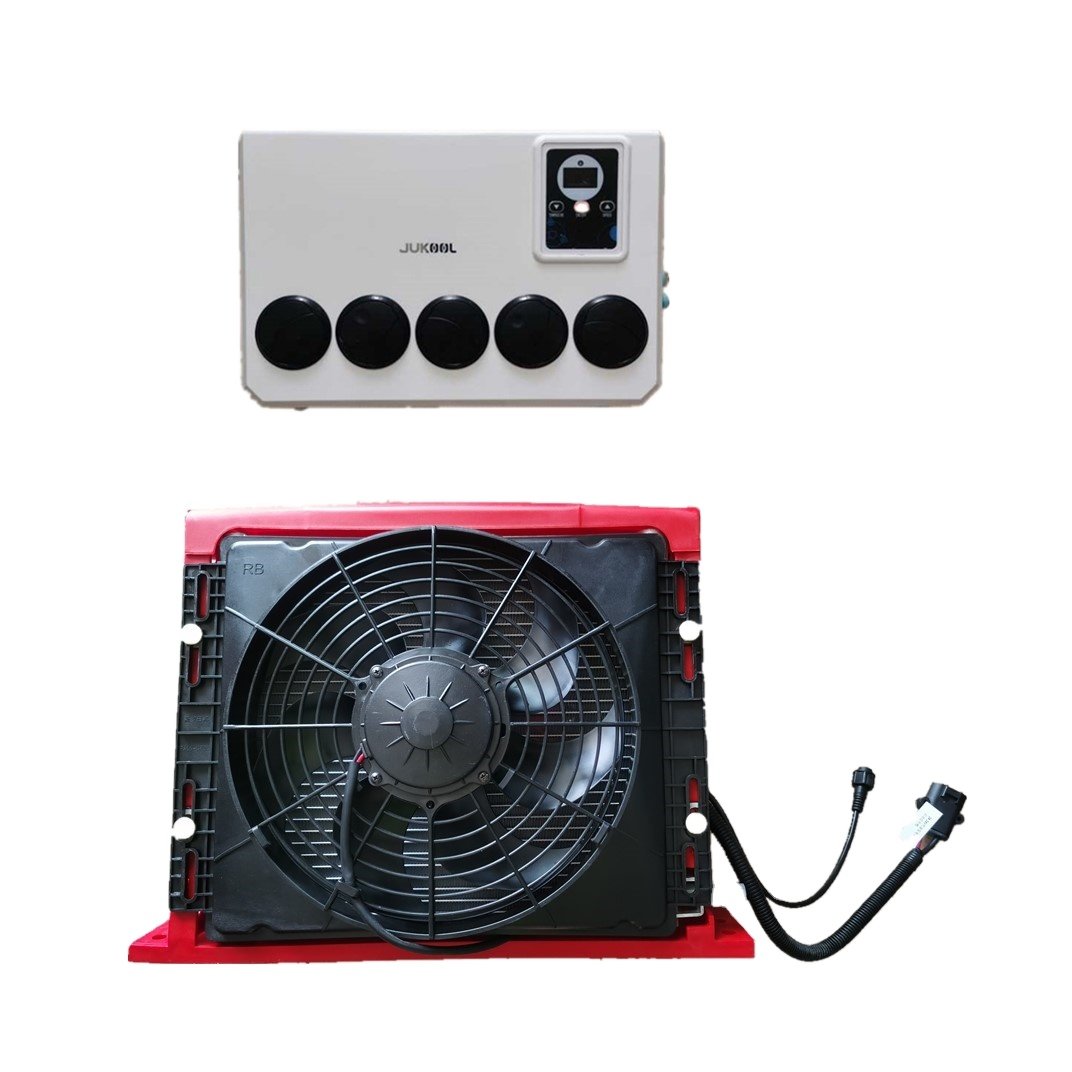 12V/24v Dc Powered Electric Ac Compressor air Conditioning Systems Auto air Conditioner Parking air Conditioner for Truck/camper