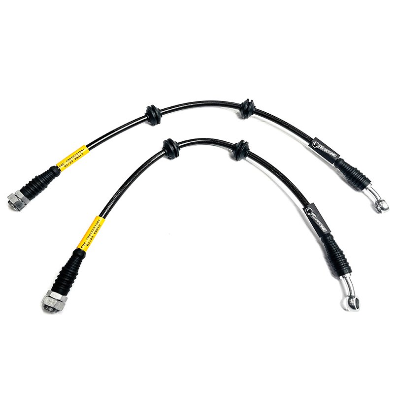 Compatible With All Brake Fluids Brake Hose Braided Stainless Steel Brake Line Pipe for Cadillac Xt6