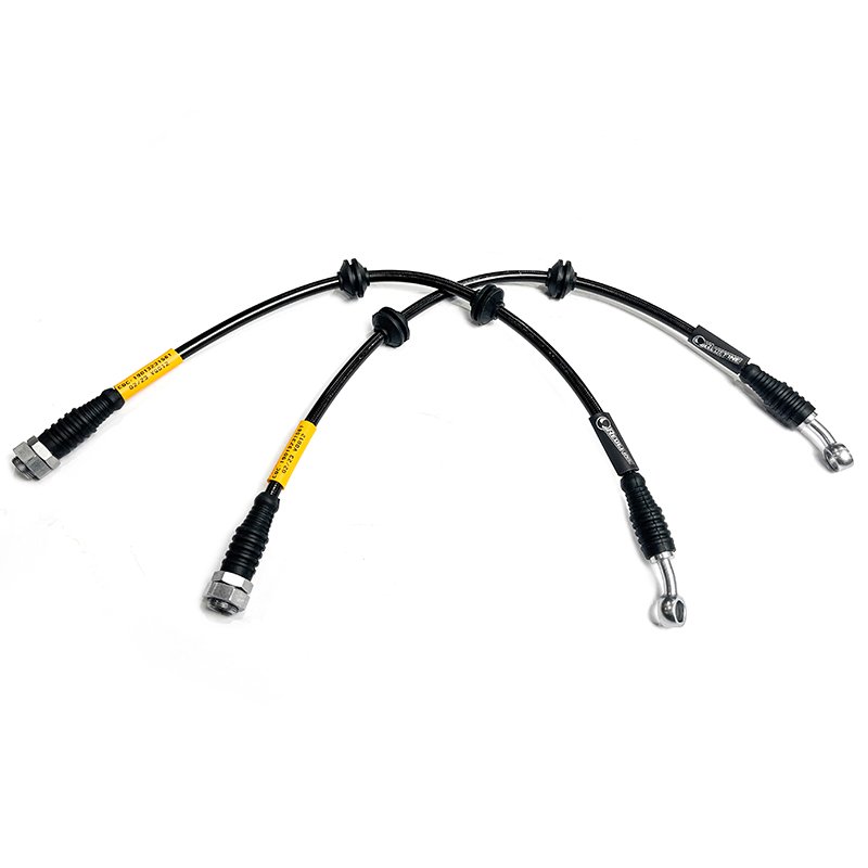 Compatible With All Brake Fluids Brake Hose Braided Stainless Steel Brake Line Pipe for Cadillac Xt6