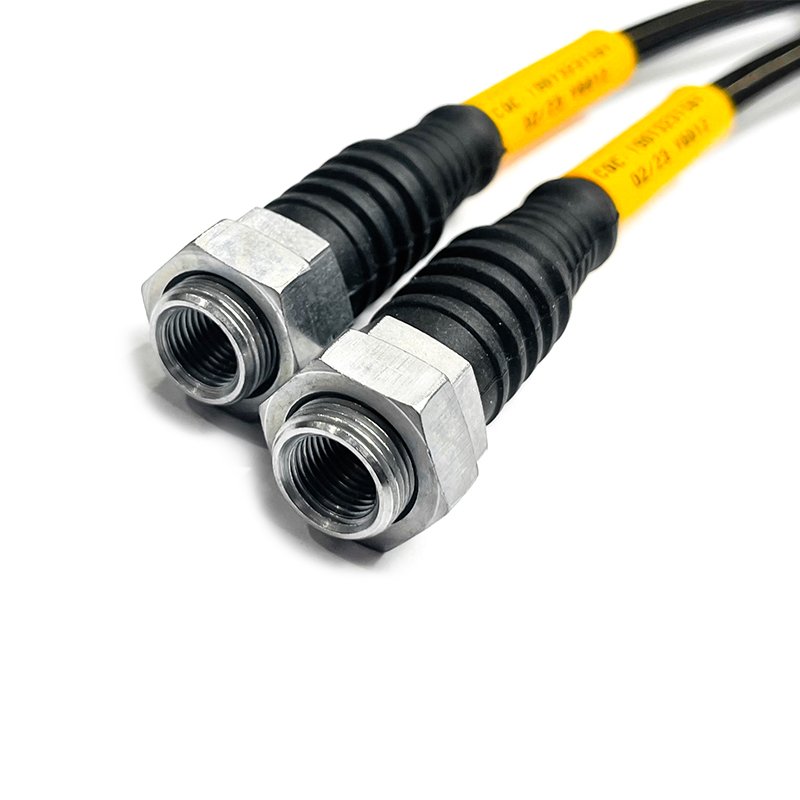 Compatible With All Brake Fluids Brake Hose Braided Stainless Steel Brake Line Pipe for Cadillac Xt6
