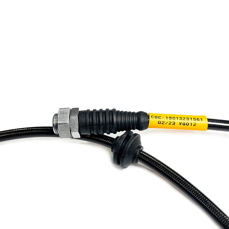 Compatible With All Brake Fluids Brake Hose Braided Stainless Steel Brake Line Pipe for Cadillac Xt6