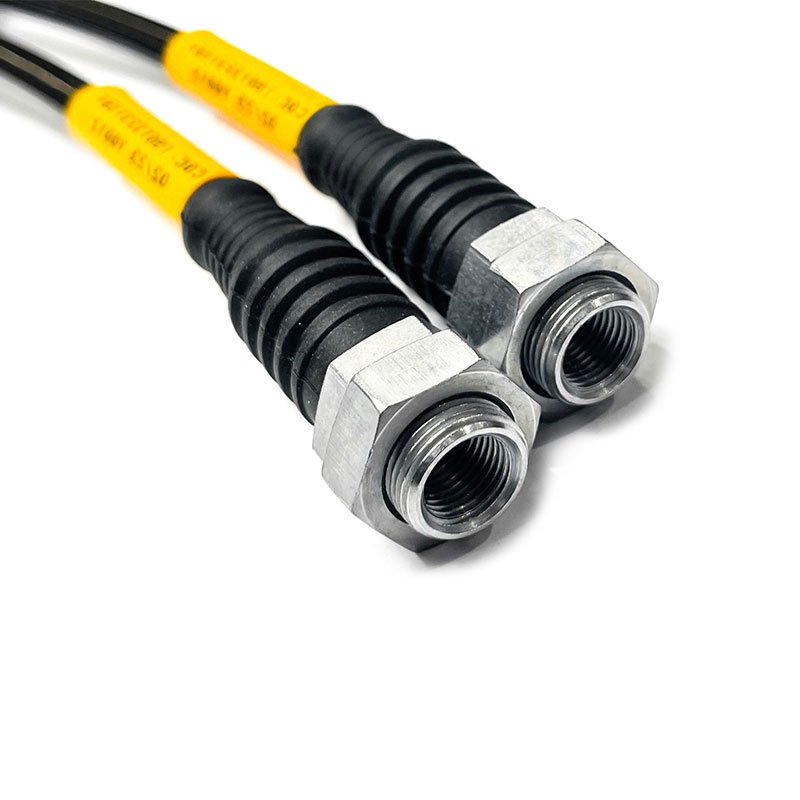 Compatible With All Brake Fluids Brake Hose Braided Stainless Steel Brake Line Pipe for Cadillac Xt6