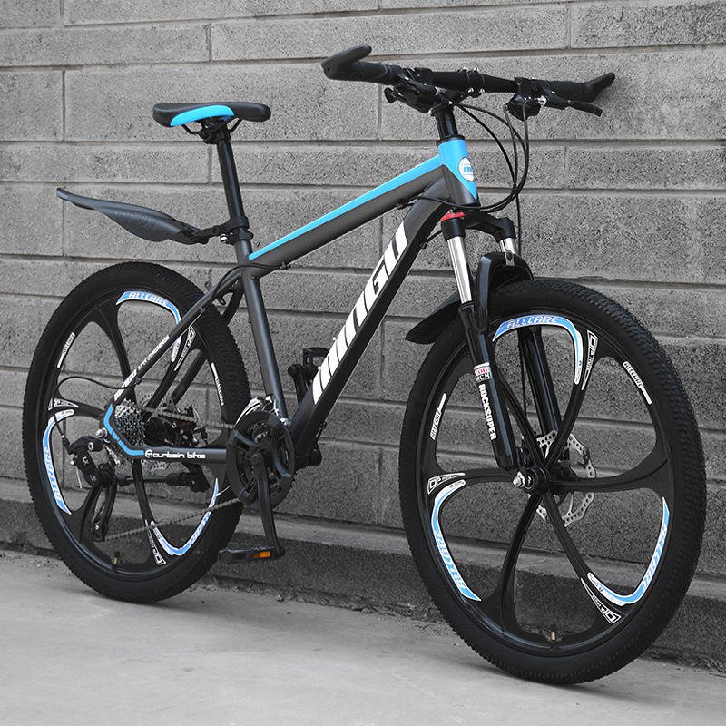 Hot Sale Hard Frame Mountain Bicycle Full Suspension Mountain Bike Double Disc Brake Geared Bicycle