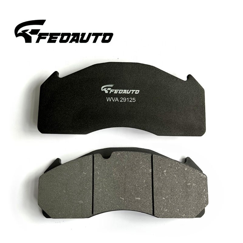 Automobile Part Ceramic Semi-Metal Front Rear Brake Pad WVA 29125 29022 29224 2929277 for VL FH12