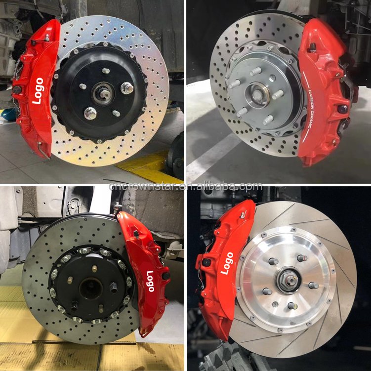 EC670 Racing Front Brake Caliper Kit Auto Brake Big 6 Pistons Calipers for toyota GR 86 Yaris Bwm E90 E82 F30 F34
