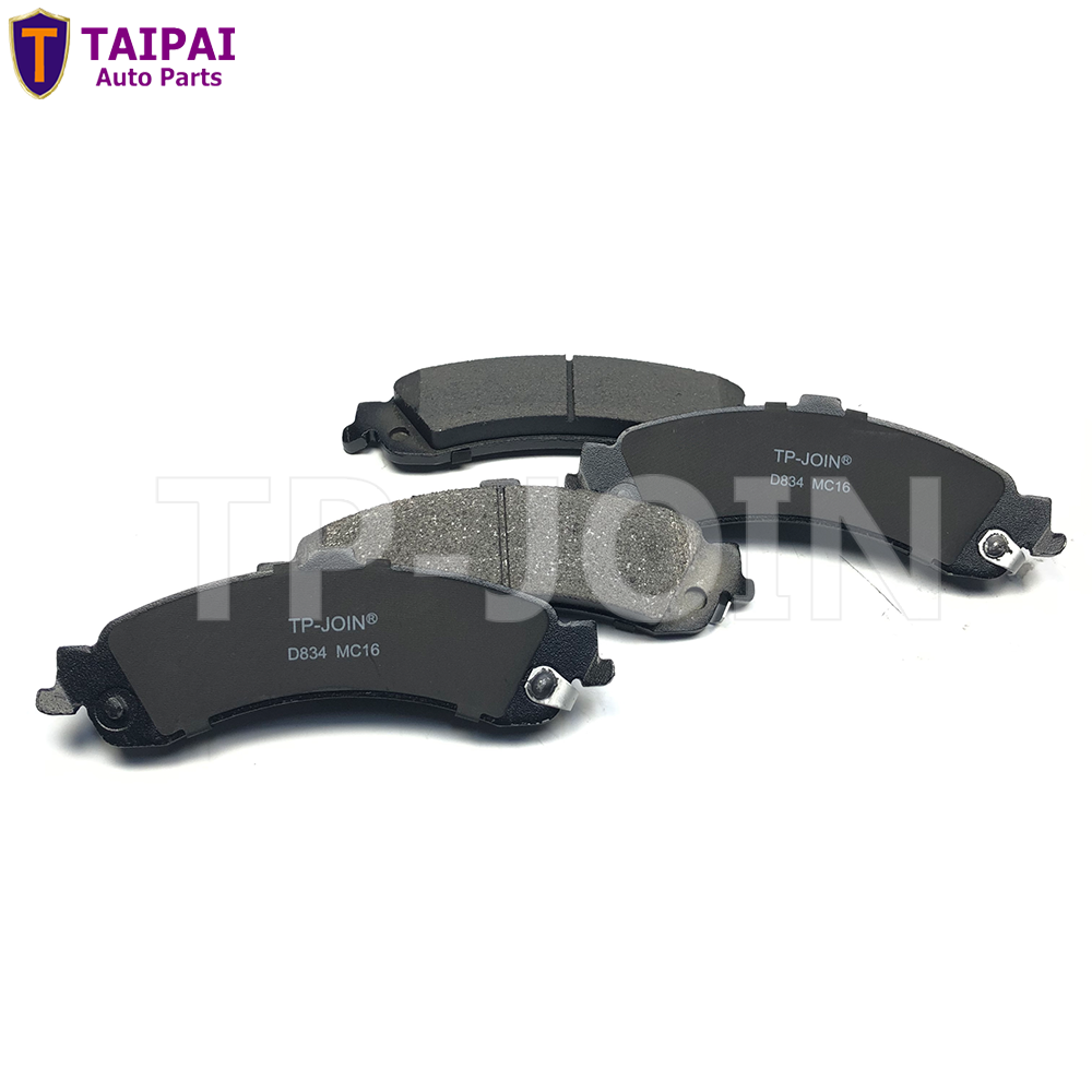 High Quality Spare Parts Car Brake Pads for CADILLAC ESCALADE CHEVROLET SILVERADO D834 D975 18044202 Break Pads