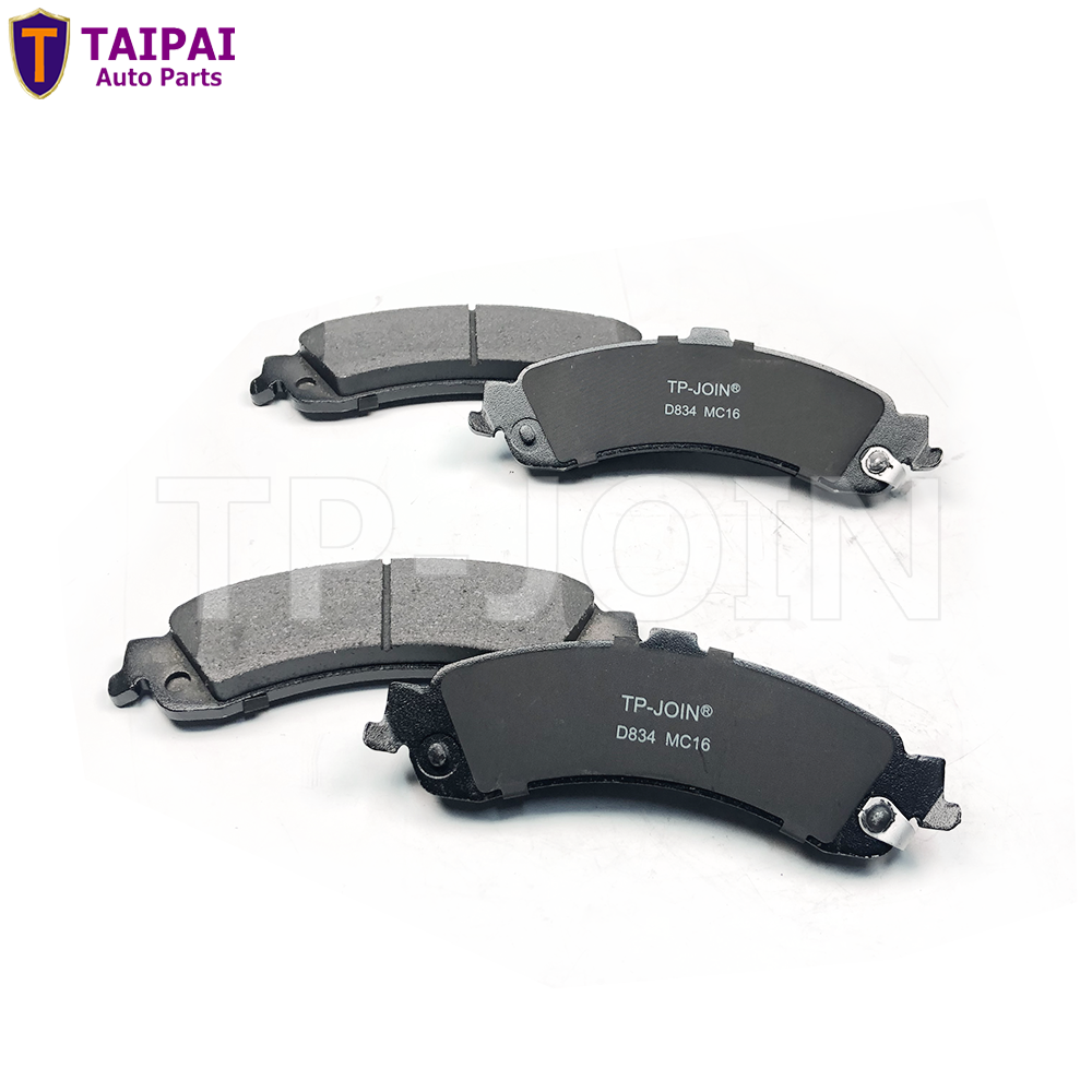 High Quality Spare Parts Car Brake Pads for CADILLAC ESCALADE CHEVROLET SILVERADO D834 D975 18044202 Break Pads