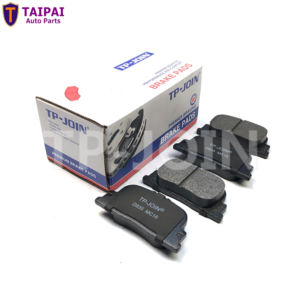 High Quality Spare Parts Car Brake Pads for CADILLAC ESCALADE CHEVROLET SILVERADO D834 D975 18044202 Break Pads