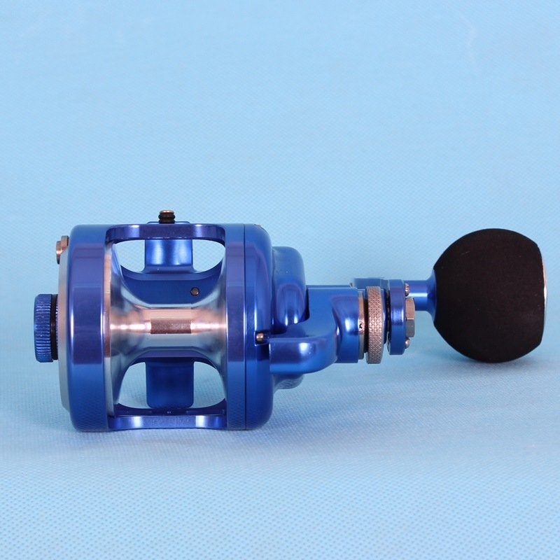 24kg Max Drag Drum Fishing Reel Metal Light Overhead Slow Pitch Jigging Reel Saltwater