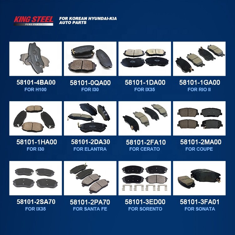 Car Parts Cars Brake Pads 58101-C5A00 58101C5A00 for Hyundai Kia Brake Pad Car