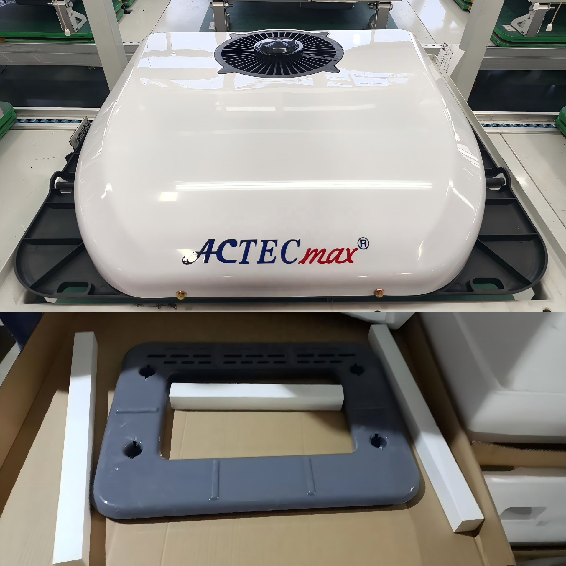 ACTECmax Wholesale Price White DC 24V Parking Cooler Car Air Conditioner AC.161.069 2600W/8875BTU Van Truck RV Air Conditioning