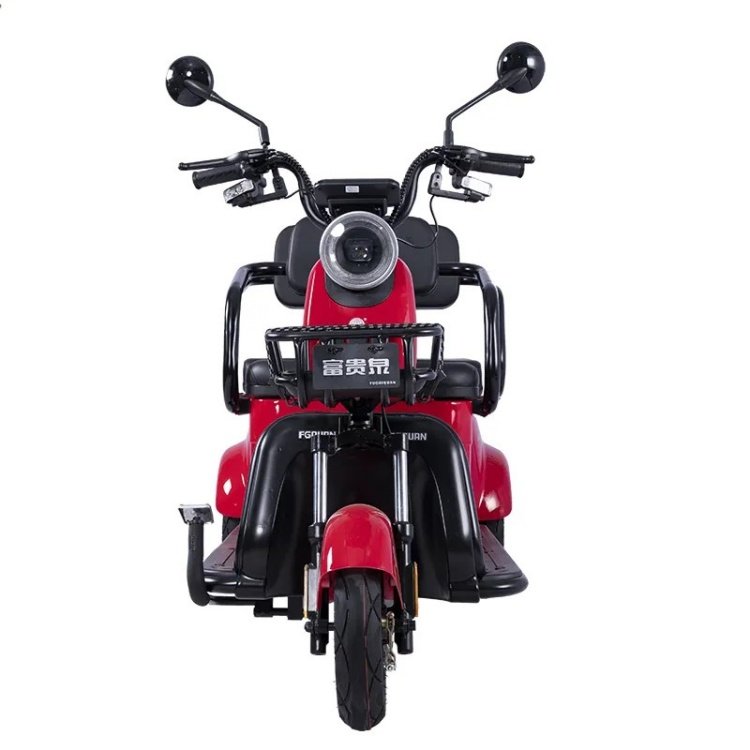 Chinese Made 500W Multifunctional Electric Tricycle Open Body Passenger Tricycle for Disabled People 60v Voltage