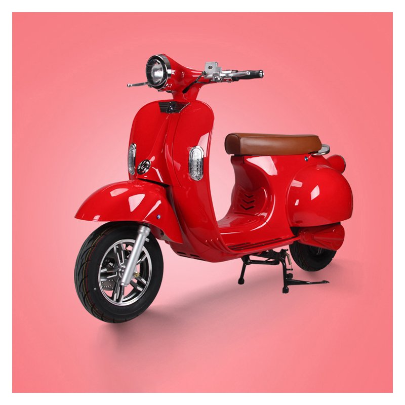Classic Retro Roman Holiday Electric Motorcycle Scooter
