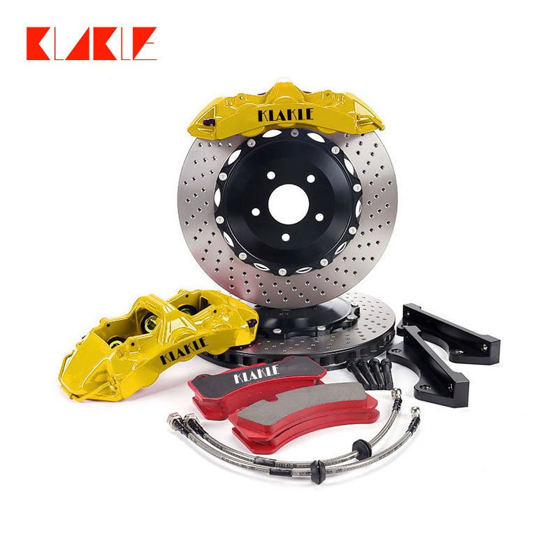 KLAKLE Upgrade Brake System Brake Kits GT6 6 Big Piston Brake Caliper for BMW E46 M3