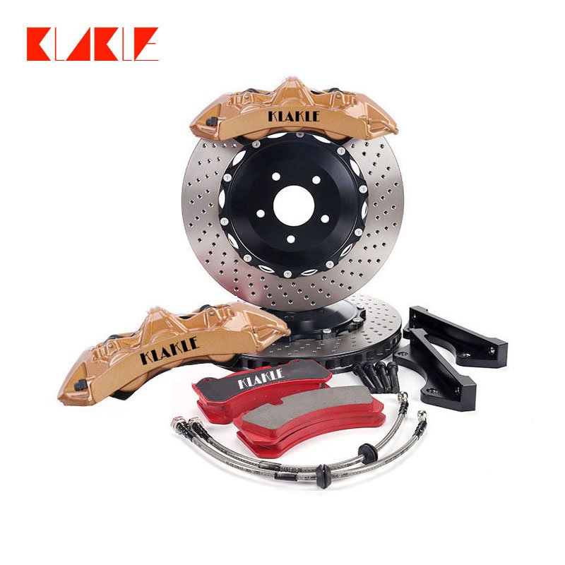 KLAKLE Upgrade Brake System Brake Kits GT6 6 Big Piston Brake Caliper for BMW E46 M3