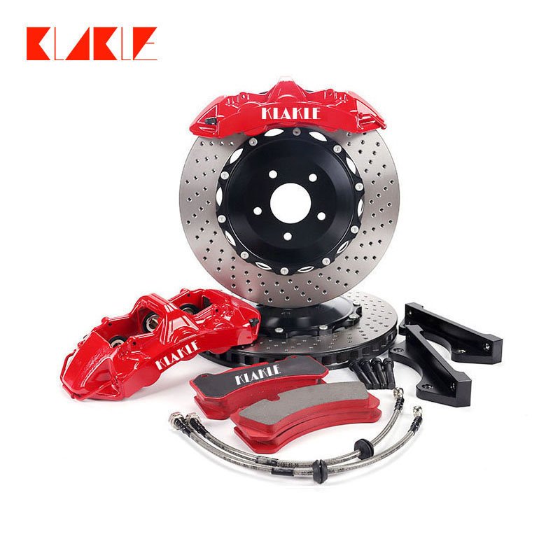 KLAKLE Upgrade Brake System Brake Kits GT6 6 Big Piston Brake Caliper for BMW E46 M3